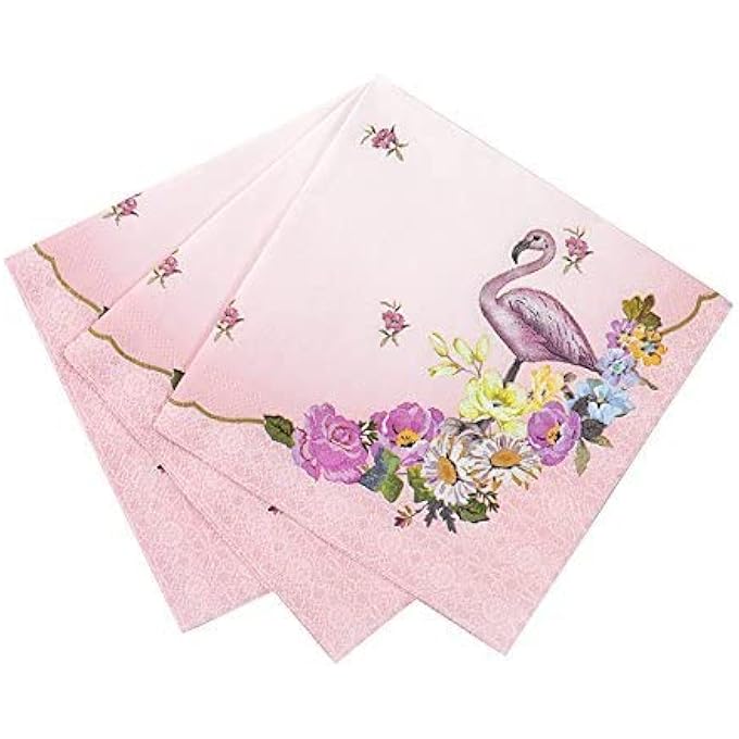 TRULY FLAMINGO COCKTAIL NAPKINS - Image 3